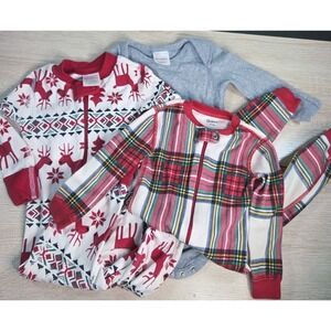 Hanna Andersson Holiday Pajama Bundle 12-18M Organic Cotton Christmas